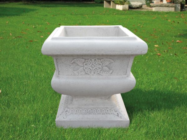 Vaso Positano- arredo da giardino in pietra ricomposta