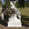 Venere sognante - statue da giardino in graniglia di marmo di Carrara