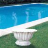 Vaso Oristano- arredo da giardino in graniglia di marmo di carrara
