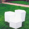 Vaso Esagonale (piccolo)- arredo da giardino in pietra ricomposta