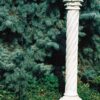 Colonnetta Platea - arredo da giardino in pietra ricomposta 100% Made in Italy