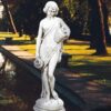 Acquaiola- statue da giardino in pietra ricomposta