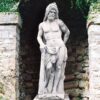 Ercole - statue da giaridino in graniglia di marmo di Carrara