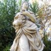 Aurora - statue da giardino in graniglia di marmo di Carrara