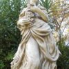 Aurora - statue da giardino in graniglia di marmo di Carrara