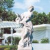 Ninfa del mare - arredo da giardino in graniglia di marmo di Carrara