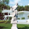Ninfa del mare - arredo da giardino in graniglia di marmo di Carrara