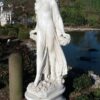 Venere di S. Remo (dea dei fiori) - statue da giardino n graniglia di marmo di Carrara