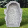 Grotta media per Madonna (h 62 cm) - soggetti sacri arredo da giardino in graniglia di marmo di Carrara