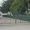 Pilastro Liscio e Martellinato - edilizia arredo da giardino in graniglia di marmo di Carrara