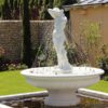 Fontana Mantova- fontane da giardino funzionanti in cemento bianco