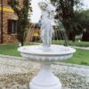 Fontana Vienna fontane da giardino funzionanti in graniglia di marmo di Carrara