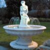 Fontana Pisa- fontane da giardino funzionanti in graniglia di marmo di Carrara