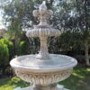 Fontana Perugia - fontane da giardino funzionanti in graniglia di marmo di Carrara