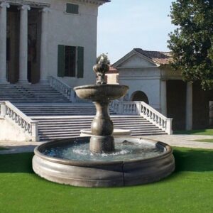 Fontana Firenze - fontane da giardino funzionanti in graniglia di marmo di Carrara