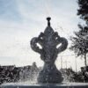 Fontana Viareggio - fontane da giardino funzionanti in graniglia di marmo di Carrara