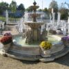 Fontana Marsiglia - fontane da giardino funzionanti in graniglia di marmo di Carrara