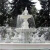Fontana Roma - fontane da giardino funzionanti in graniglia di marmo di Carrara