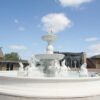 Fontana Roma - fontane da giardino funzionanti in graniglia di marmo di Carrara