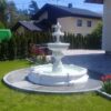 Fontana Perugia - fontane da giardino funzionanti in graniglia di marmo di Carrara