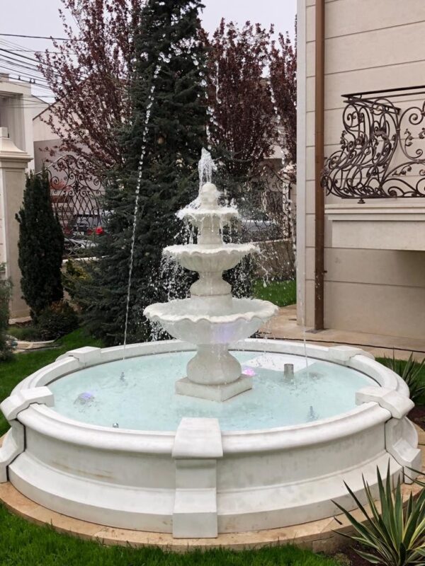Fontana Bordighera-fontane da giardino funzionanti in pietra ricomposta
