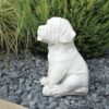 Cagnolino - statue da giardino animali in graniglia di marmo di Carrara