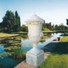 Anfora Italia- arredo da giardino in graniglia di marmo di carrara