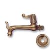 Rubinetto grande ottone