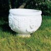 Vaso Maschera (grande)- arredo da giardino in graniglia di marmo di carrara