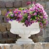 Vaso Columbia- arredo da giardino in pietra ricomposta