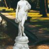 Acquaiola- statue da giardino in pietra ricomposta