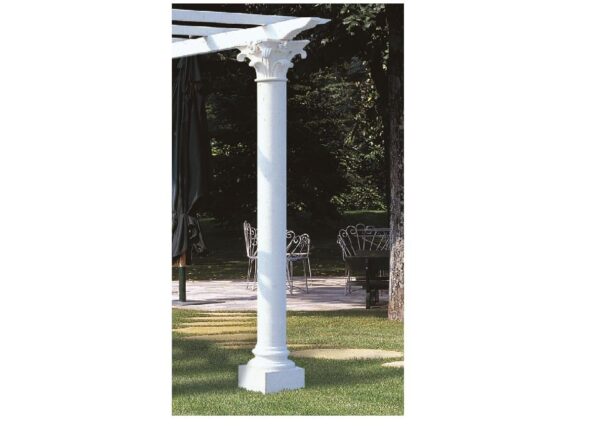 Colonna Calabria - edilizia arredo da giardino in graniglia di marmo di