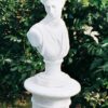 Busto Diana - arredo da giardino in graniglia di marmo di Carrara 100% Made in Italy