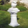 Gufo - statua da giardino in graniglia di marmo di carrara