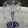 Fontana Ercolano fontana da giardino funzionante in graniglia di marmo di Carrara.