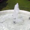 Fontana Taormina fontana da giardino funzionante in graniglia di marmo di Carrara