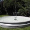 Fontana Trieste - fontane da giardino funzionanti in graniglia di marmo di carrara